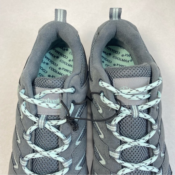 CloudVeil Expedition Trail Hiking Grey/ Aqua Shoe CoolMax Insoles; Women Size 11 - Picture 12 of 14